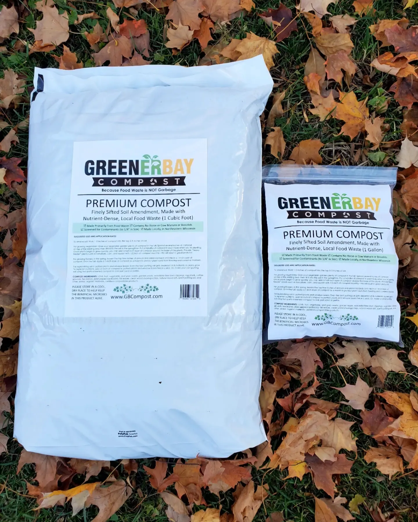 1/4″ Screened, Premium Compost for Sale Greener Bay Compost